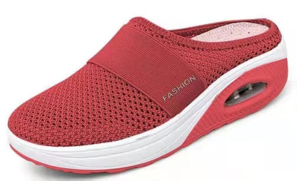Damen Komfortable Slip-On Clogs mit atmungsaktiver Netzstruktur und gepolsterter Sohle Stalluxe