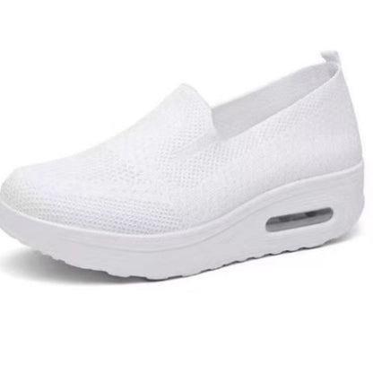 Damen Sportliche Slip-On Sneakers mit luftiger Mesh-Oberfläche und innovativer Dämpfung Stalluxe