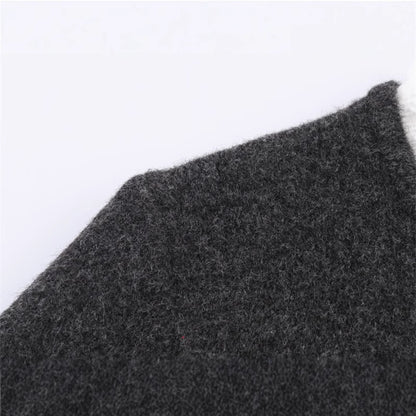 Damen modische Strickjacke mit Rüschendetails und Knopfverschluss Stalluxe