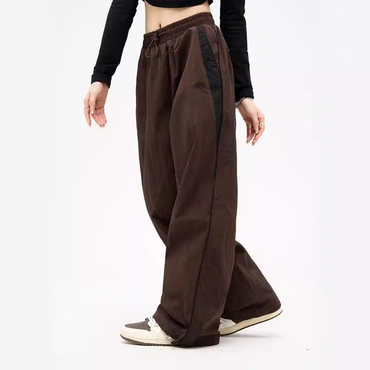 Damen weite Sporthose mit elastischem Bund Stalluxe