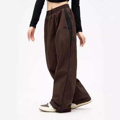Damen weite Sporthose mit elastischem Bund Stalluxe