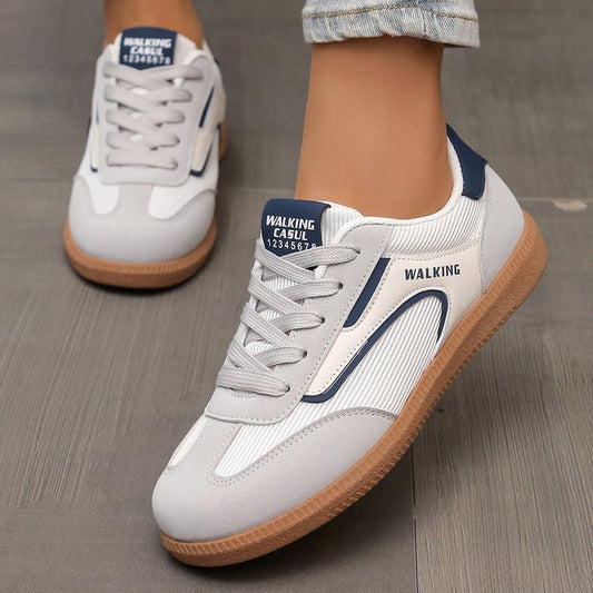 Damen Sportliche Sneaker mit atmungsaktiver Mesh-Oberfläche und rutschfester Sohle Stalluxe