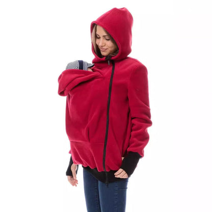 Damen Tragejacke aus kuscheligem Fleece mit verlängertem Schnitt Stalluxe