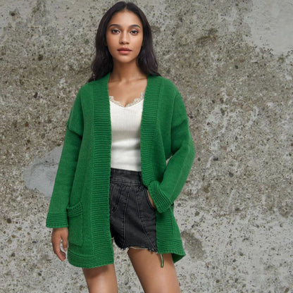 Damen strickjacke im lässigen Oversized-Stil Stalluxe