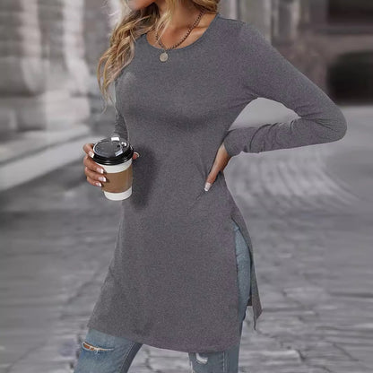 Damen Langarmshirt mit lässigem Schnitt und bequemer Passform Stalluxe