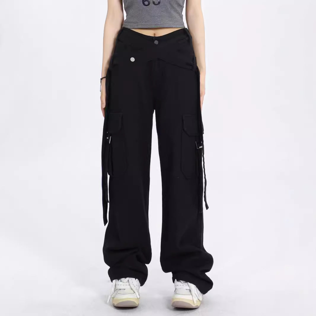 Damen Cargo-Hose mit modischem Schnitt und vielseitigen Taschen Stalluxe