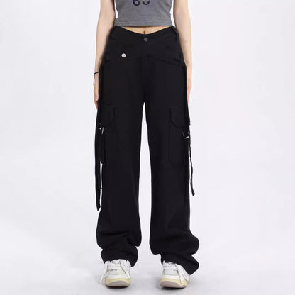 Damen Cargo-Hose mit modischem Schnitt und vielseitigen Taschen Stalluxe