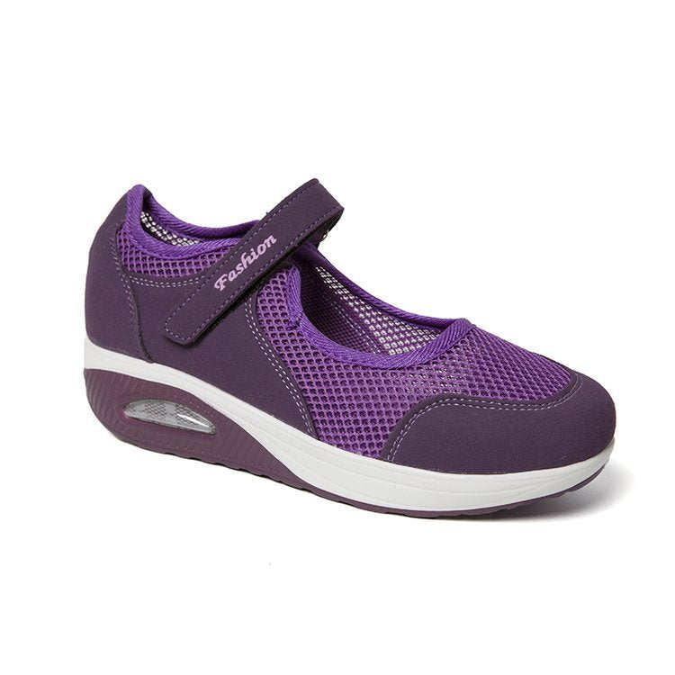 Damen Komfortable Slip-On Sneakers mit atmungsaktiver Netzstruktur Stalluxe