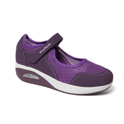 Damen Komfortable Slip-On Sneakers mit atmungsaktiver Netzstruktur Stalluxe