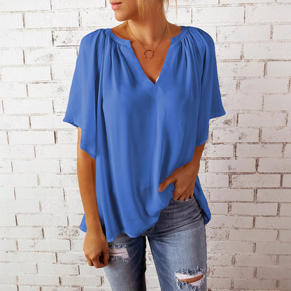 Women's Elegant Chiffon Blouse Stalluxe