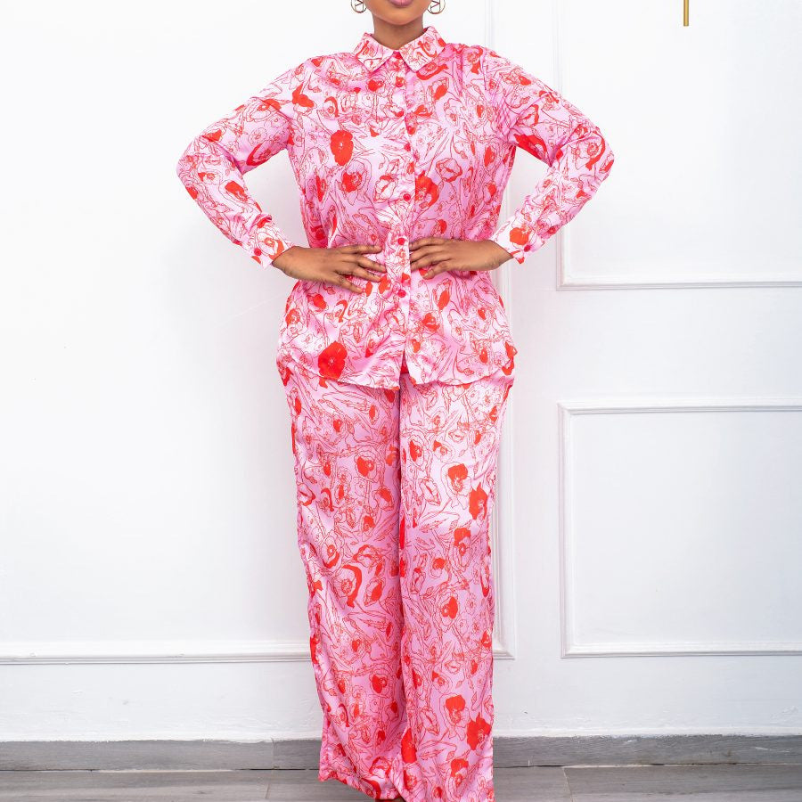 Damen Schlafanzuganzug Stalluxe