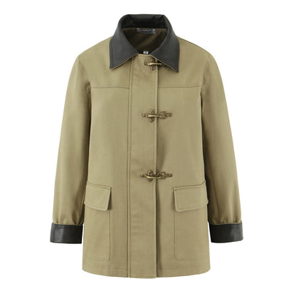 Damen strapazierfähige Arbeitsjacke mit elegantem Kragen und praktischen Taschen Stalluxe