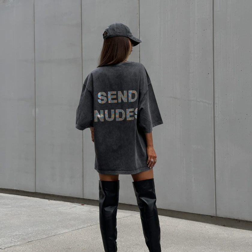 Damen Oversized T-Shirt Stalluxe