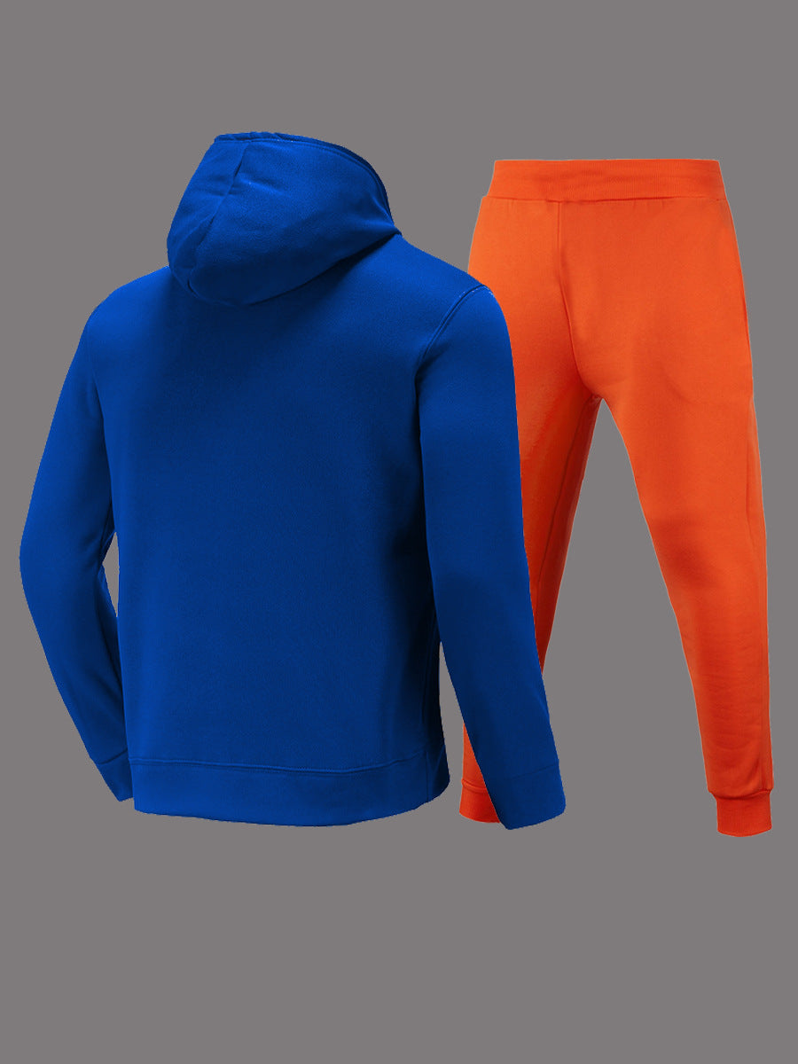 Herren Sportliches Hoodie- und Jogginghose-Set mit auffälligem Motiv und bequemer Passform Stalluxe