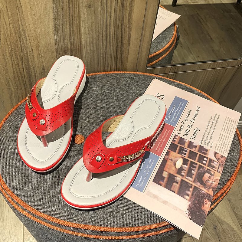 Damen bequeme Zehentrenner-Sandalen mit hochqua- litativem Fußbett und modischem Design Stalluxe