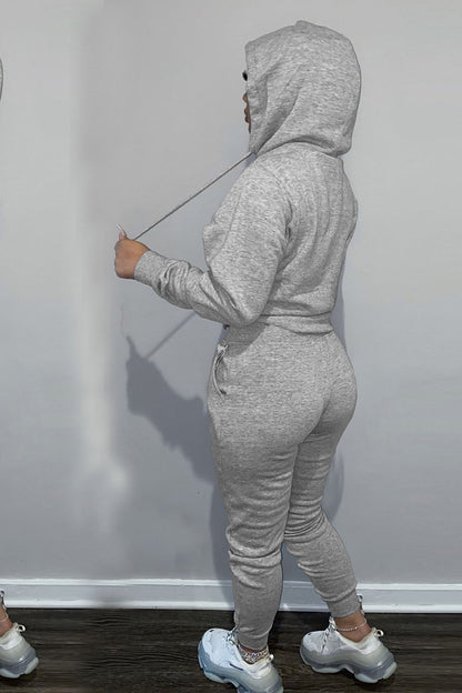 Herren Sportliches Hoodie- und Jogginghose-Set mit kreiertem Glücksspiel-Design Stalluxe