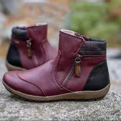 Damen City Boots aus wasserdichtem Leder mit warmer Fütterung Stalluxe