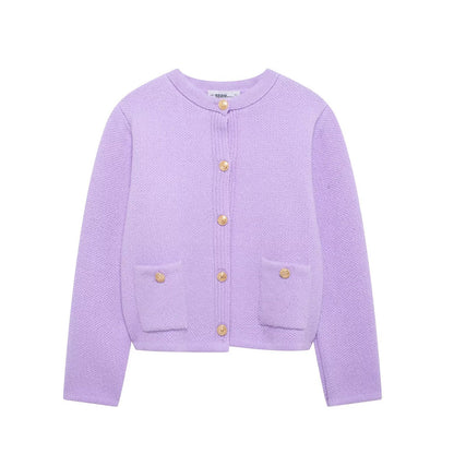 Damen modischer Strickjacke Stalluxe