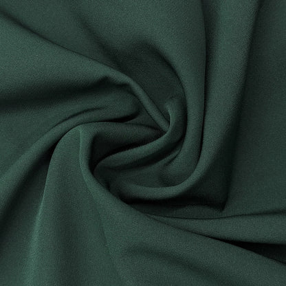 Damen elegantes Kleid mit Puffärmeln und Perlenknopfen Stalluxe