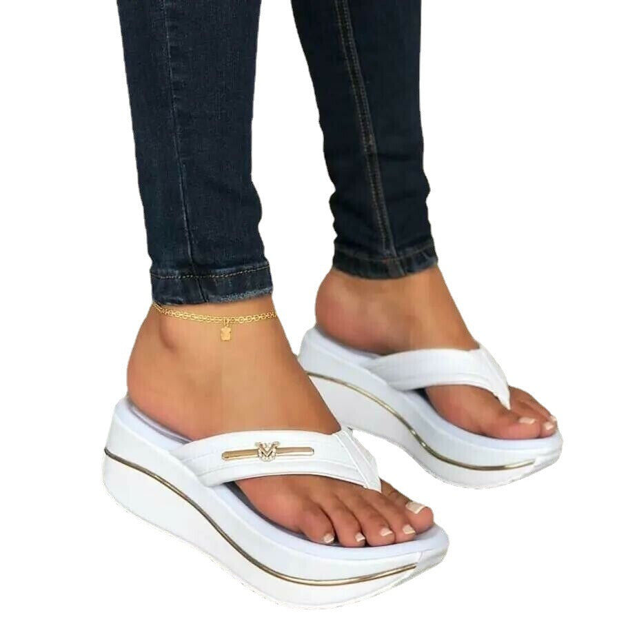 Damen Wedge-Pantoletten mit ergonomischem Fußbett und stilvollem Design Stalluxe