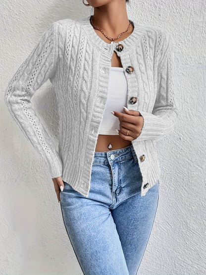 Damen elegante Strickjacke Stalluxe