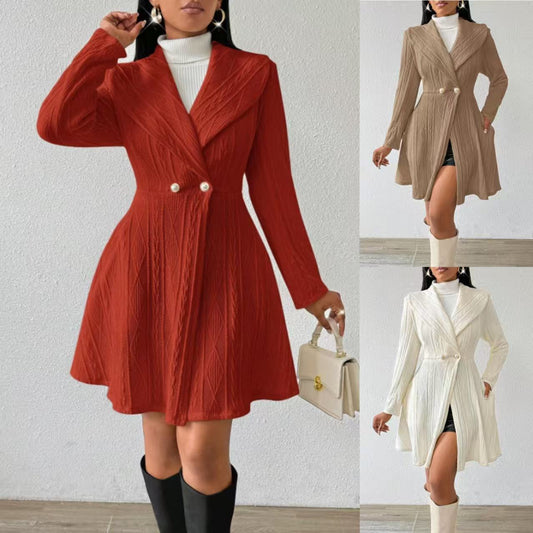 Damen Elegante und bequeme Strickjacke mit hoher Taille Stalluxe
