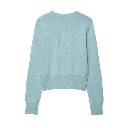 Damen leichte Strickjacke mit Knopfleiste und klassischem Rundhalsausschnitt Stalluxe