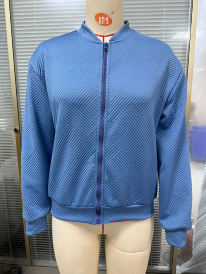 Damen lässige Strickjacke mit strukturiertem Muster und praktischen Taschen Stalluxe