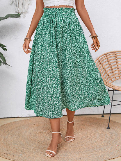 Damen Midi-Rock mit floralen Print Stalluxe