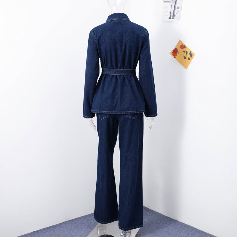 Damen Weite Jeans mit hohem Bund Stalluxe