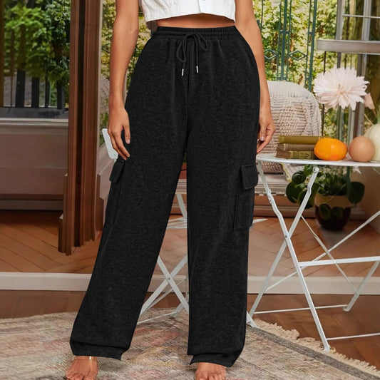 Damen Komfortable Freizeithose mit praktischen Taschen Stalluxe
