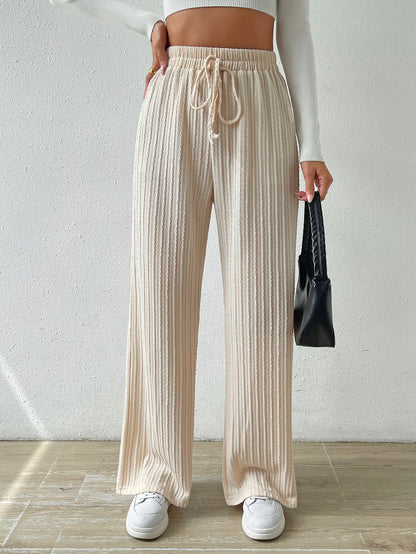 Damen Bequeme Stoffhose mit strukturierter Oberfläche Stalluxe