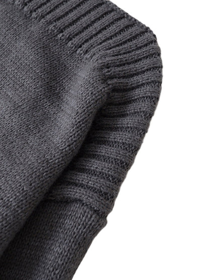 Damen lässiger Oversize-Pullover aus weichem Strickmaterial Stalluxe