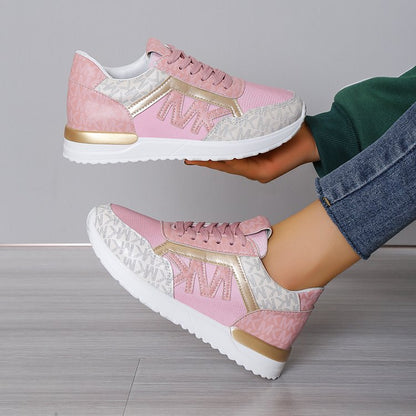 Damen Sportliche Sneakers mit modischen Akzenten und atmungsaktiver Oberfläche Stalluxe