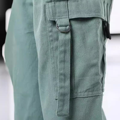 Damen Cargo-Hose mit weitem Schnitt und praktischen Taschen Stalluxe