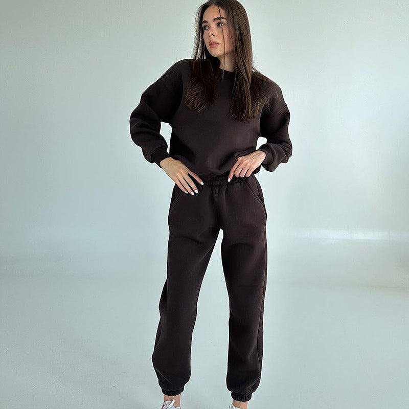 Damen lässiger Sweatanzug mit weitem Schnitt und angenehmem Tragekomfort Stalluxe