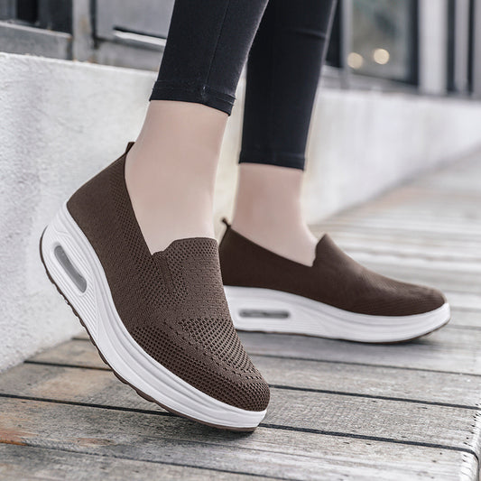 Damen Komfortable Slip-On Sneakers mit innovativer Dämpfungstechnologie Stalluxe