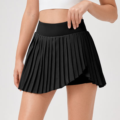 Damen Sportlicher Plissee-Rock Stalluxe