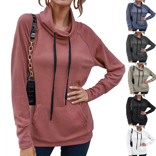 Damen modischer Kapuzensweater mit praktischen Taschen und ergonomischem Schnitt Stalluxe