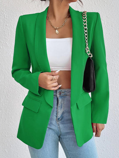 Damen Eleganter Blazer mit lässigem Schnitt und praktischen Taschen Stalluxe