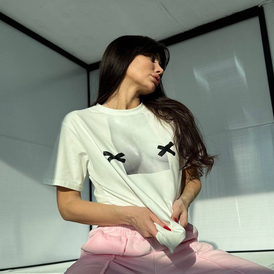 Damen Streetwear T-Shirt Stalluxe