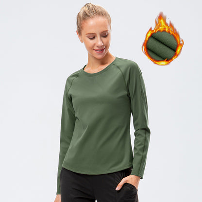 Damen Funktions-T-Shirt mit langem Arm für Sport und Freizeit Stalluxe
