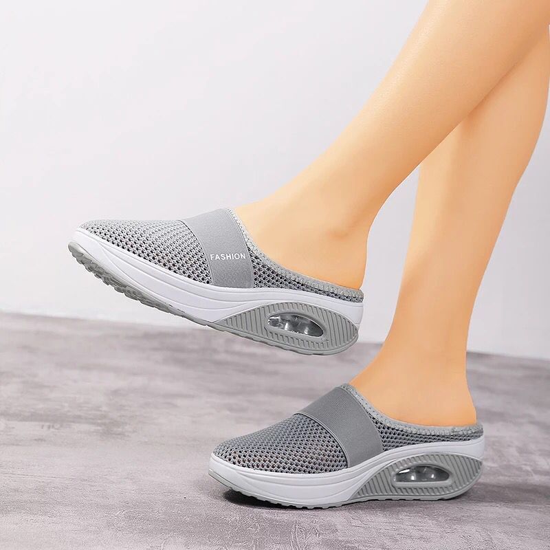 Damen Leichte Clogs mit atmungsaktiver Netzstruktur und innovativer Dämpfung Stalluxe