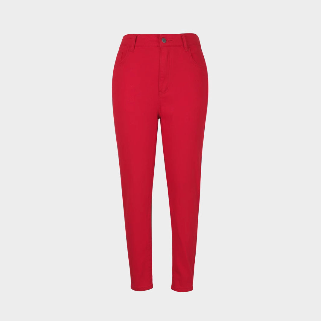 Damen Slim Fit Jeanshose Stalluxe