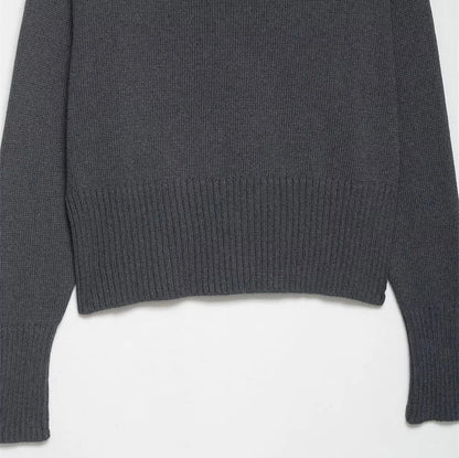 Damen oversized Strickpullover mit weitem Ausschnitt und lässigem Schnitt Stalluxe
