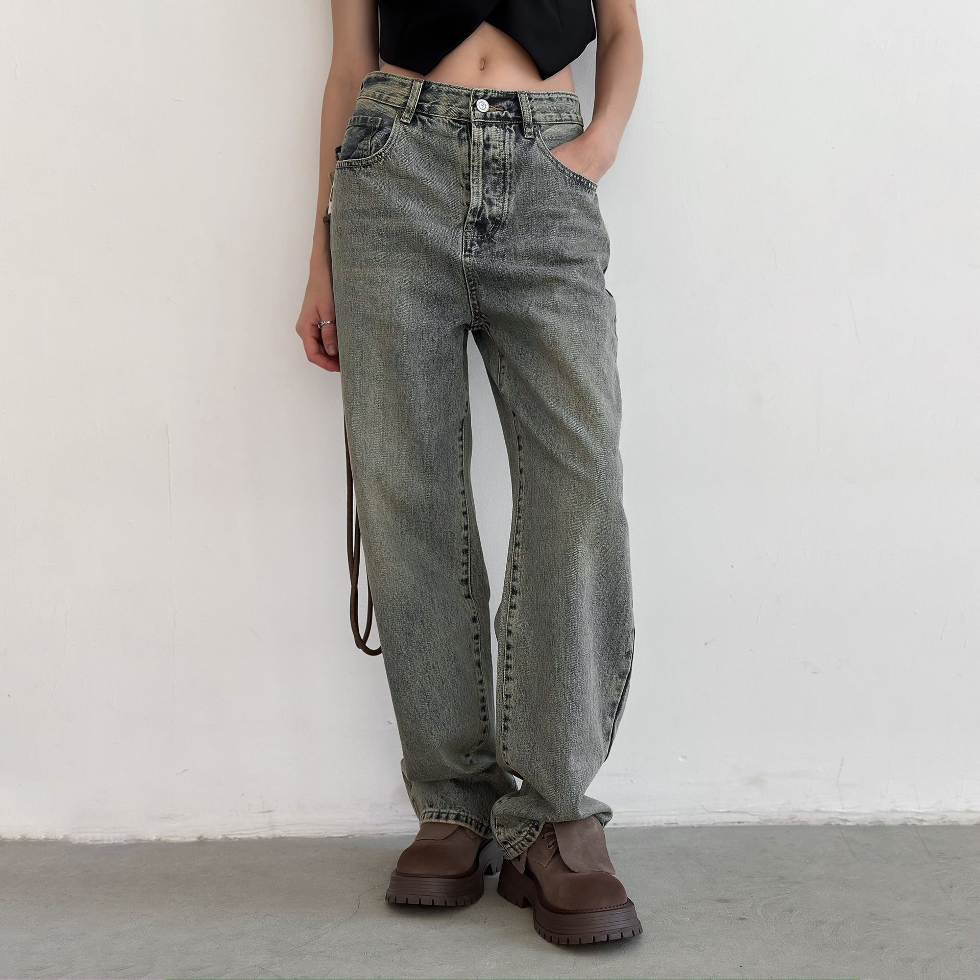 Damen Relaxed Fit Jeans mit lässigem Schnitt und hochwertigen Materialien Stalluxe