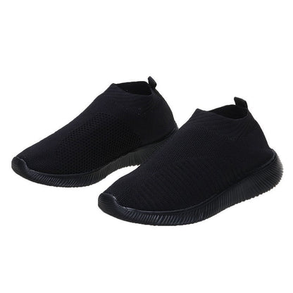 Damen Sportschuhe mit elastischem Obermaterial und rutschfester Sohle Stalluxe