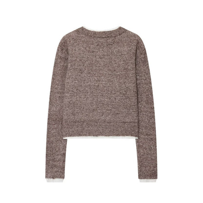 Damen modische Strickjacke mit feinem Knit-Design und eleganten Knopfdetails Stalluxe