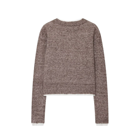 Damen modische Strickjacke mit feinem Knit-Design und eleganten Knopfdetails Stalluxe