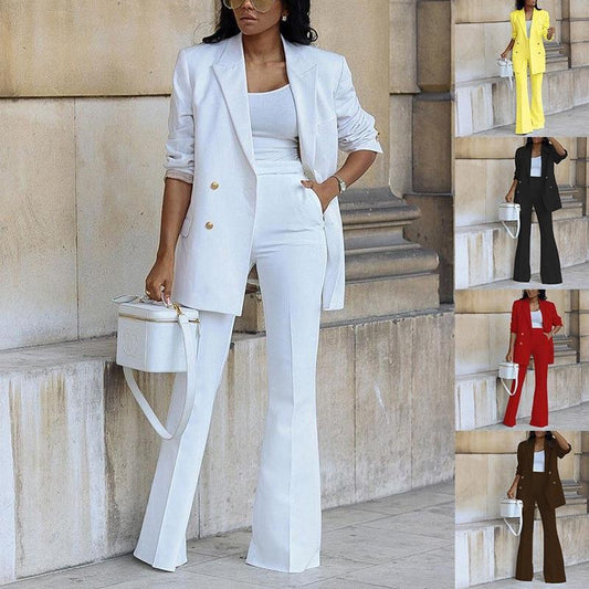 Damen Blazeranzug mit elegantem Schnitt und lässigem Flair Stalluxe